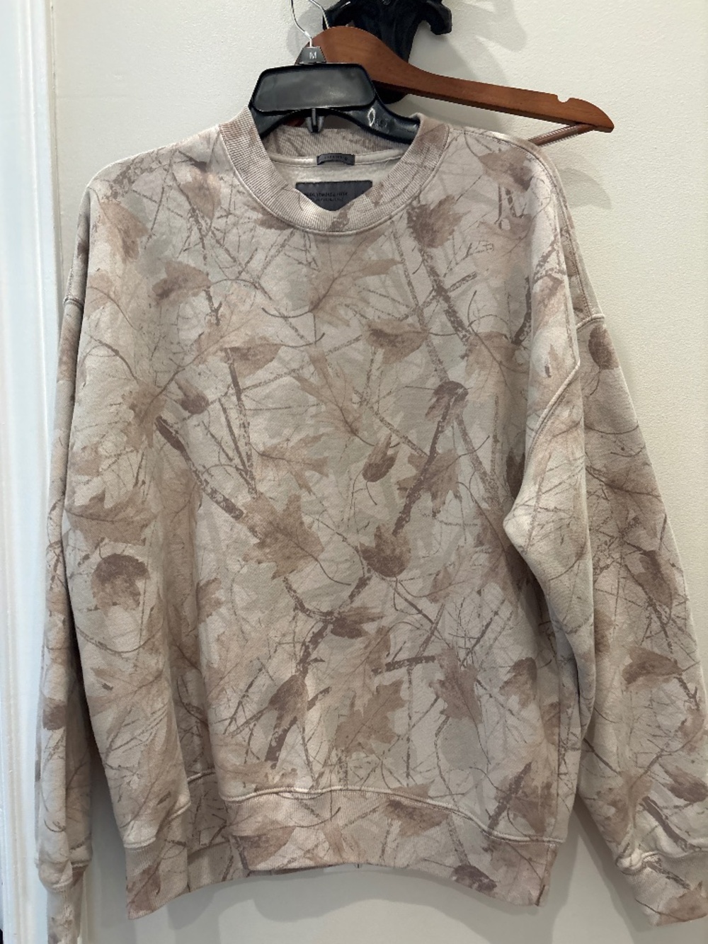 Abercrombie oversized crew sweatshirt